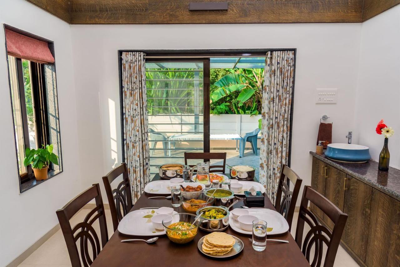 Saffronstays Eden, Nashik - Pet-Friendly Villa With Pool, Jacuzzi & Grape Farm Exterior foto