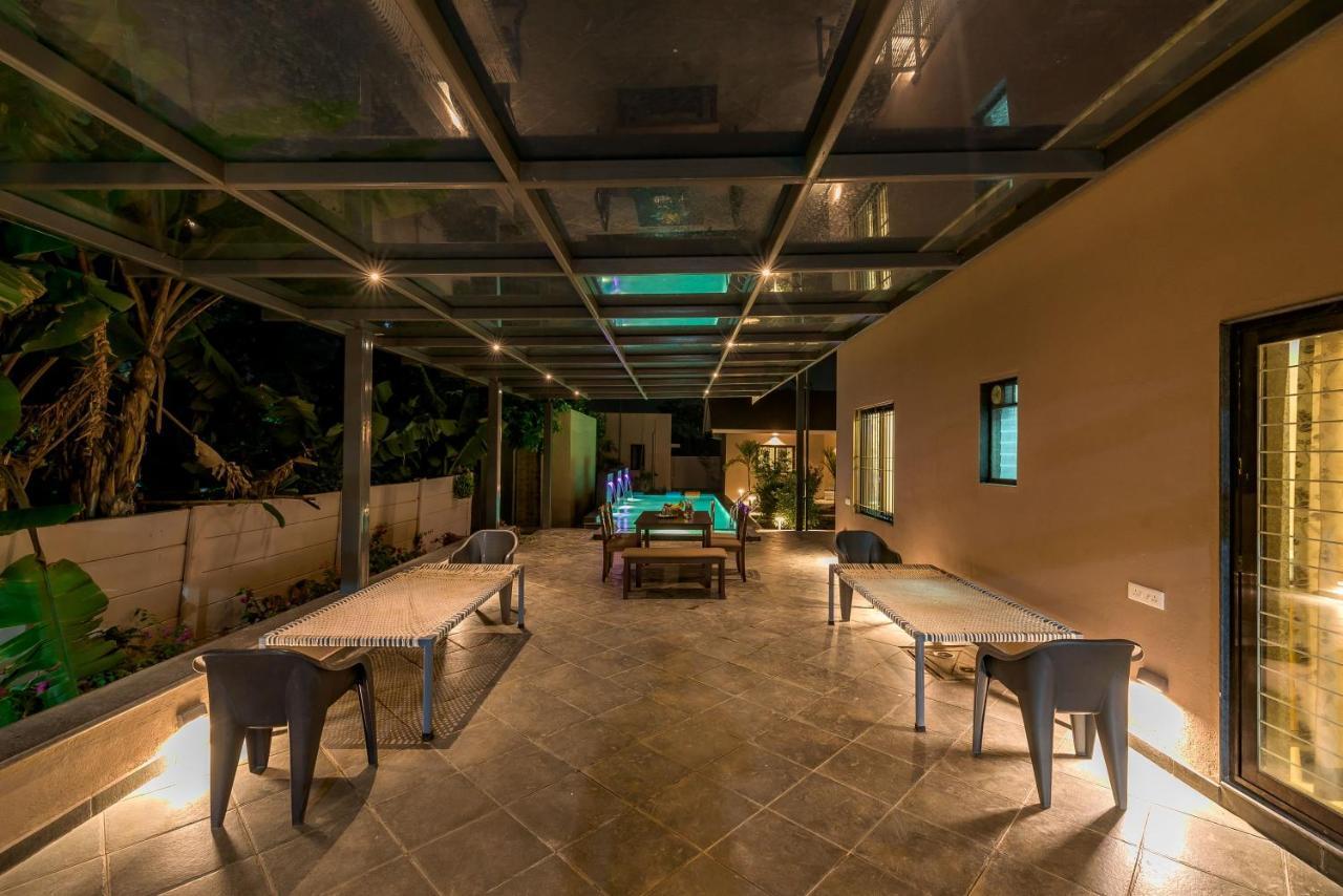 Saffronstays Eden, Nashik - Pet-Friendly Villa With Pool, Jacuzzi & Grape Farm Exterior foto