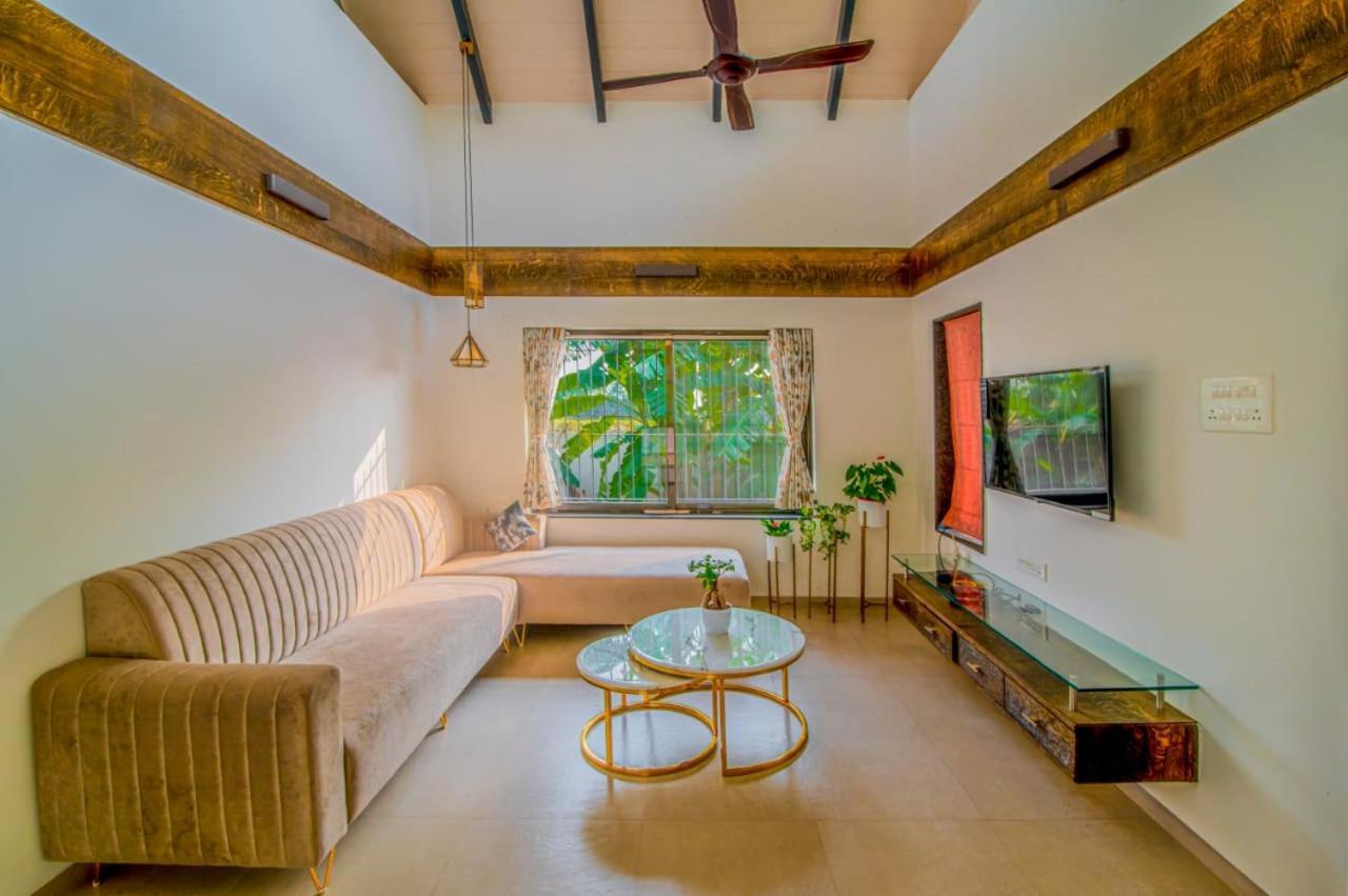 Saffronstays Eden, Nashik - Pet-Friendly Villa With Pool, Jacuzzi & Grape Farm Exterior foto